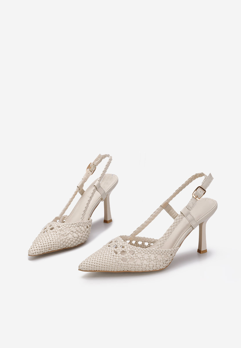 Décolleté Slingback Heliosa beige