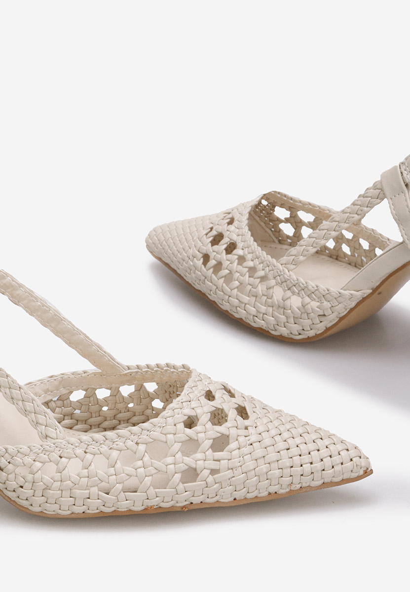 Décolleté Slingback Heliosa beige