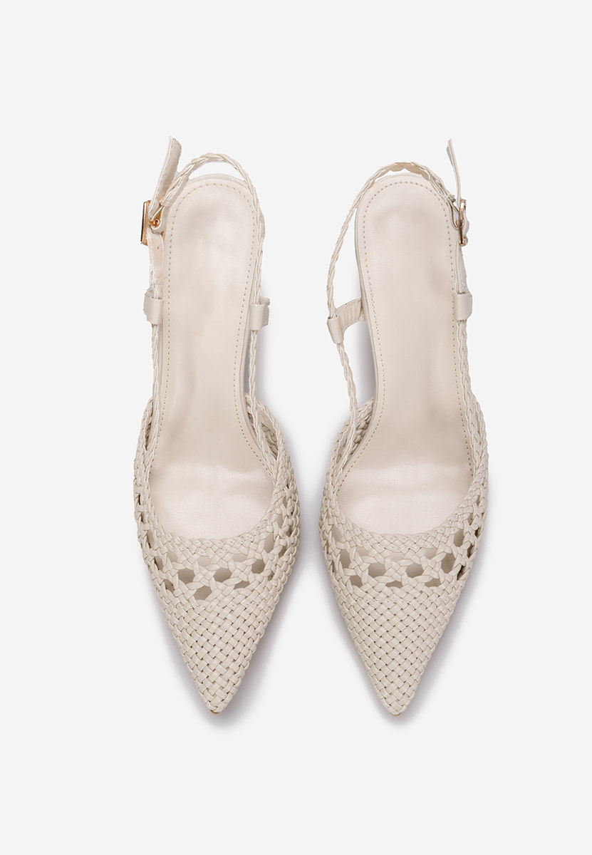 Décolleté Slingback Heliosa beige