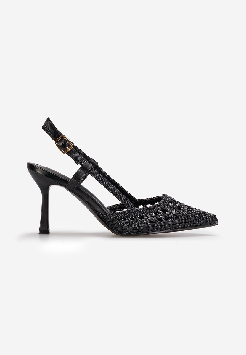 Décolleté Slingback Heliosa nero