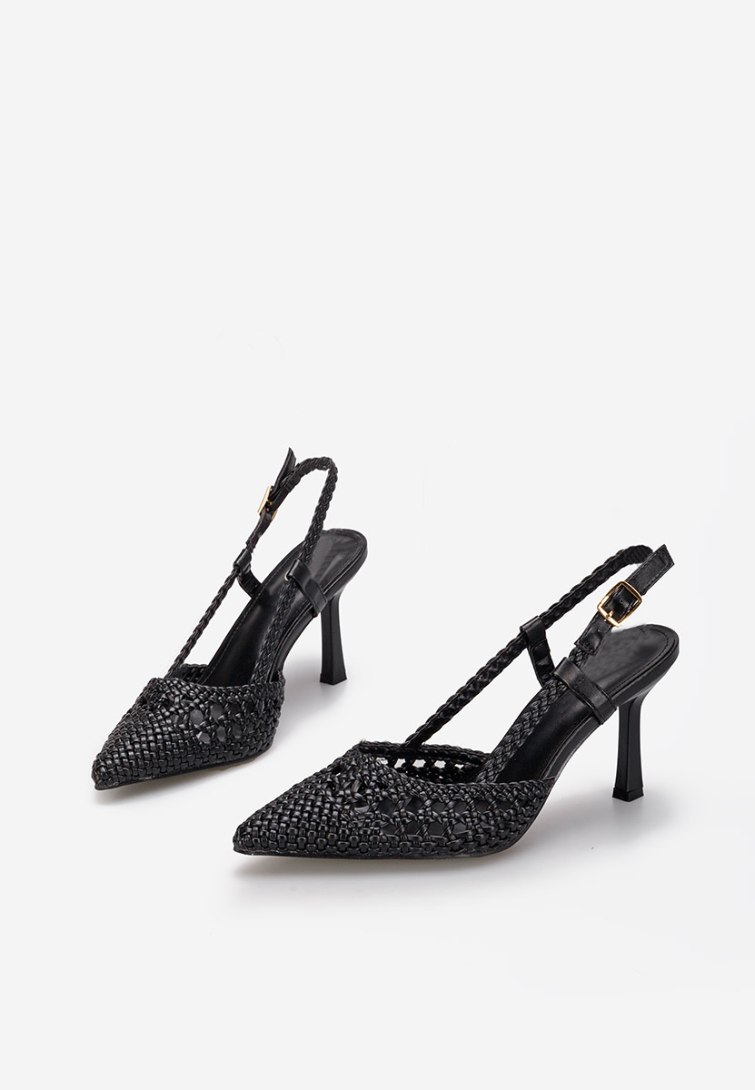 Décolleté Slingback Heliosa nero