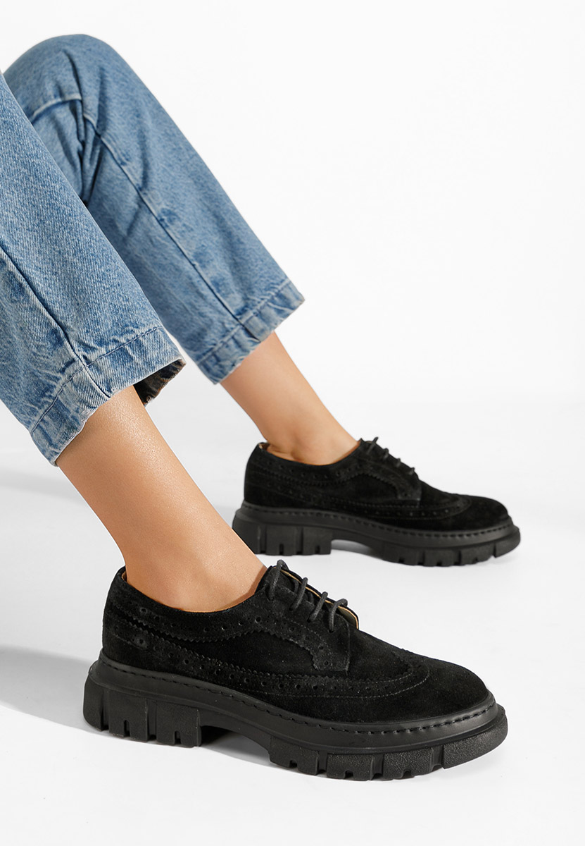 Scarpe derby pelle Henise nero