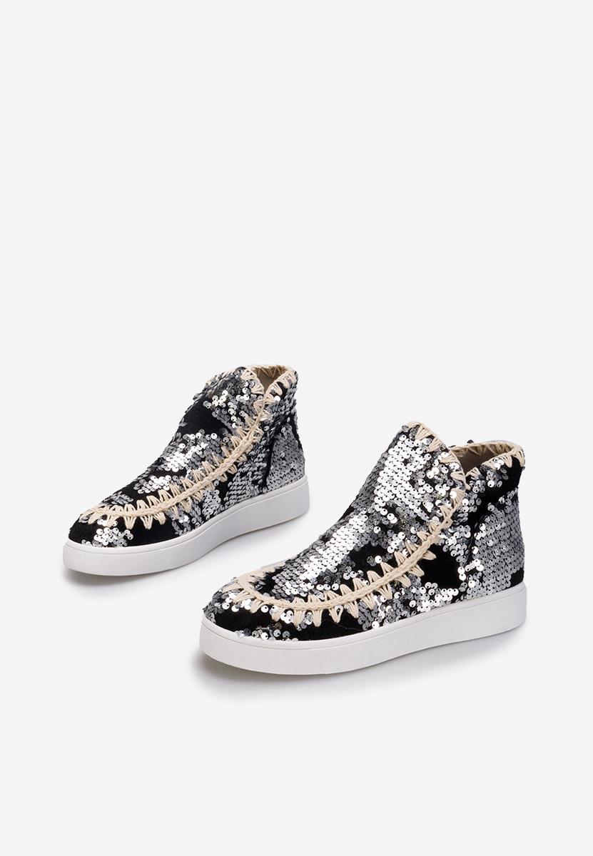 Stivaletti donna Azna argento