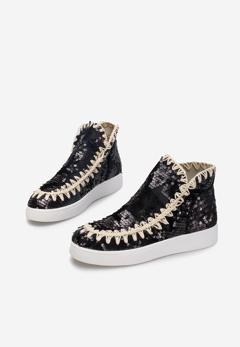 Stivaletti donna Azna V4 nero