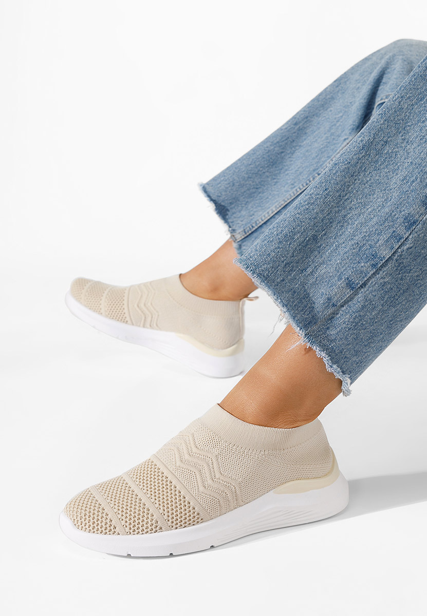 Scarpe da ginnastic Slip-On Brona Beige