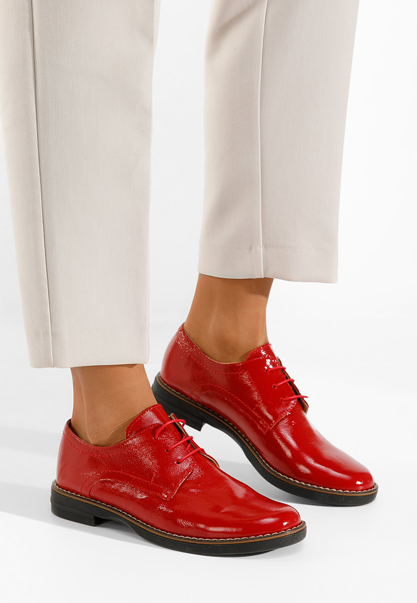 Scarpe derby pelle Otivera V3 rosso