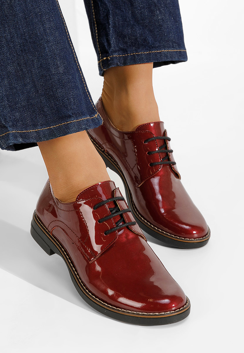 Scarpe derby pelle Otivera V3 granata