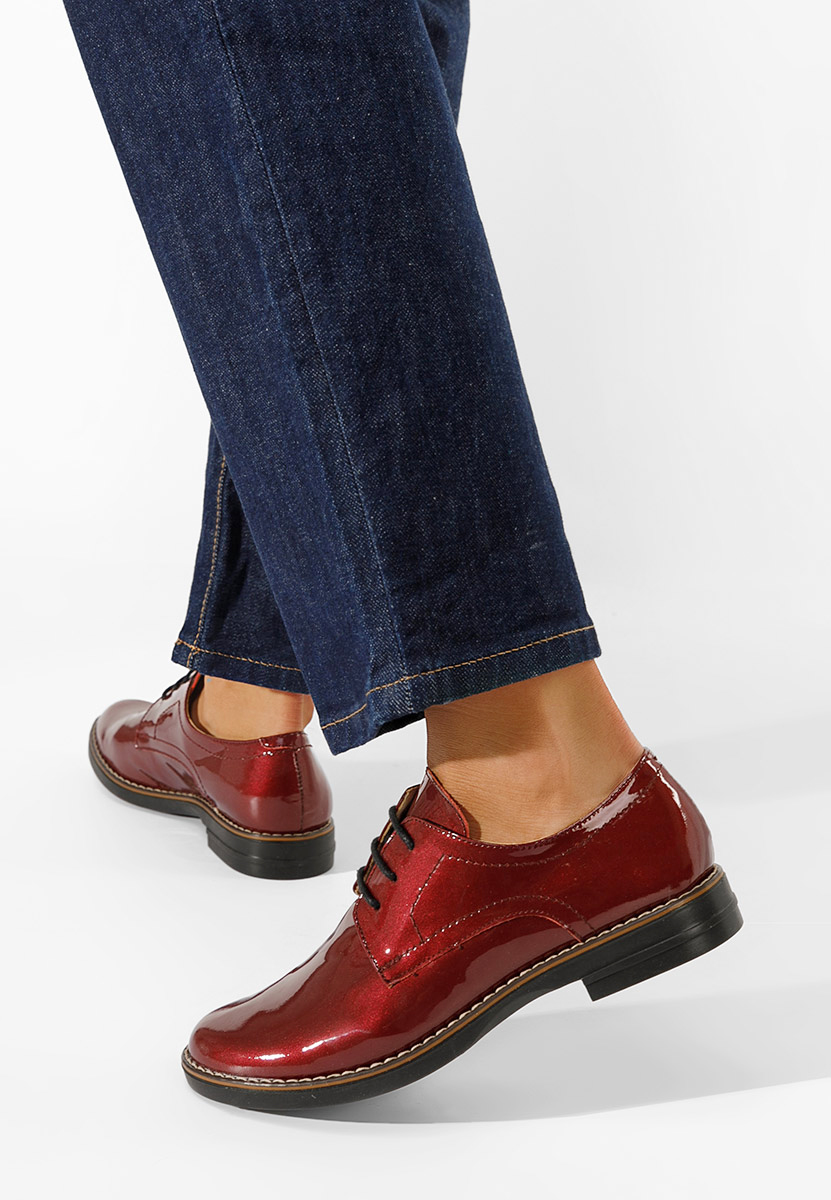Scarpe derby pelle Otivera V3 granata