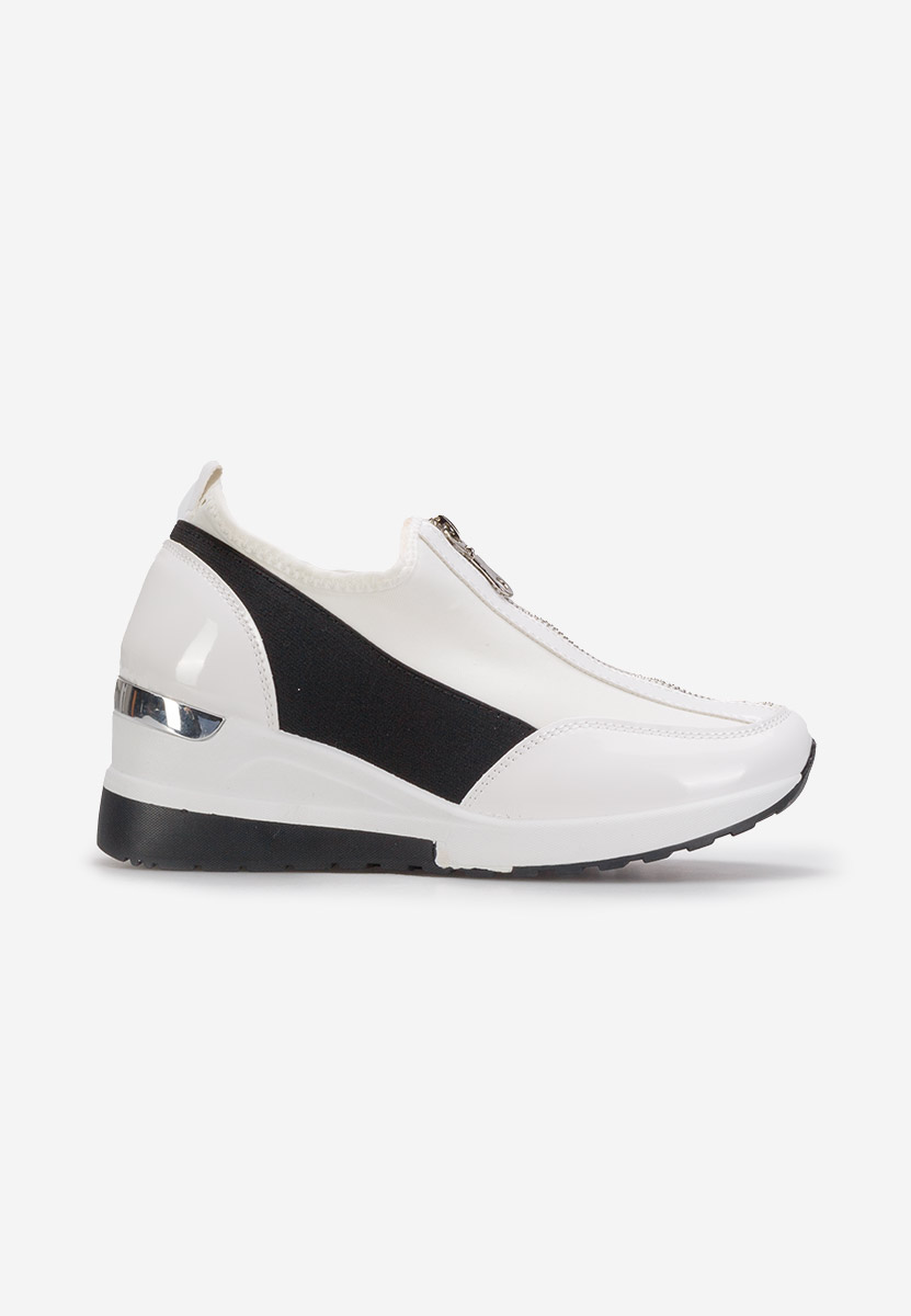 Sneakers con zeppa Dollie bianchi