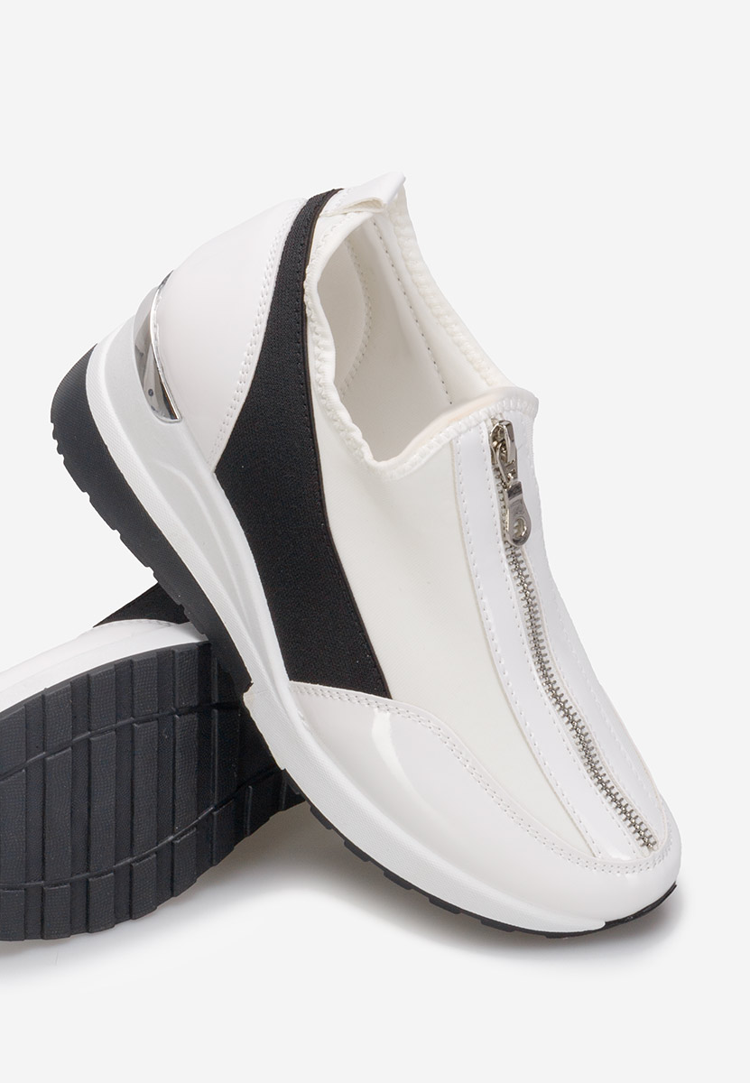 Sneakers con zeppa Dollie bianchi