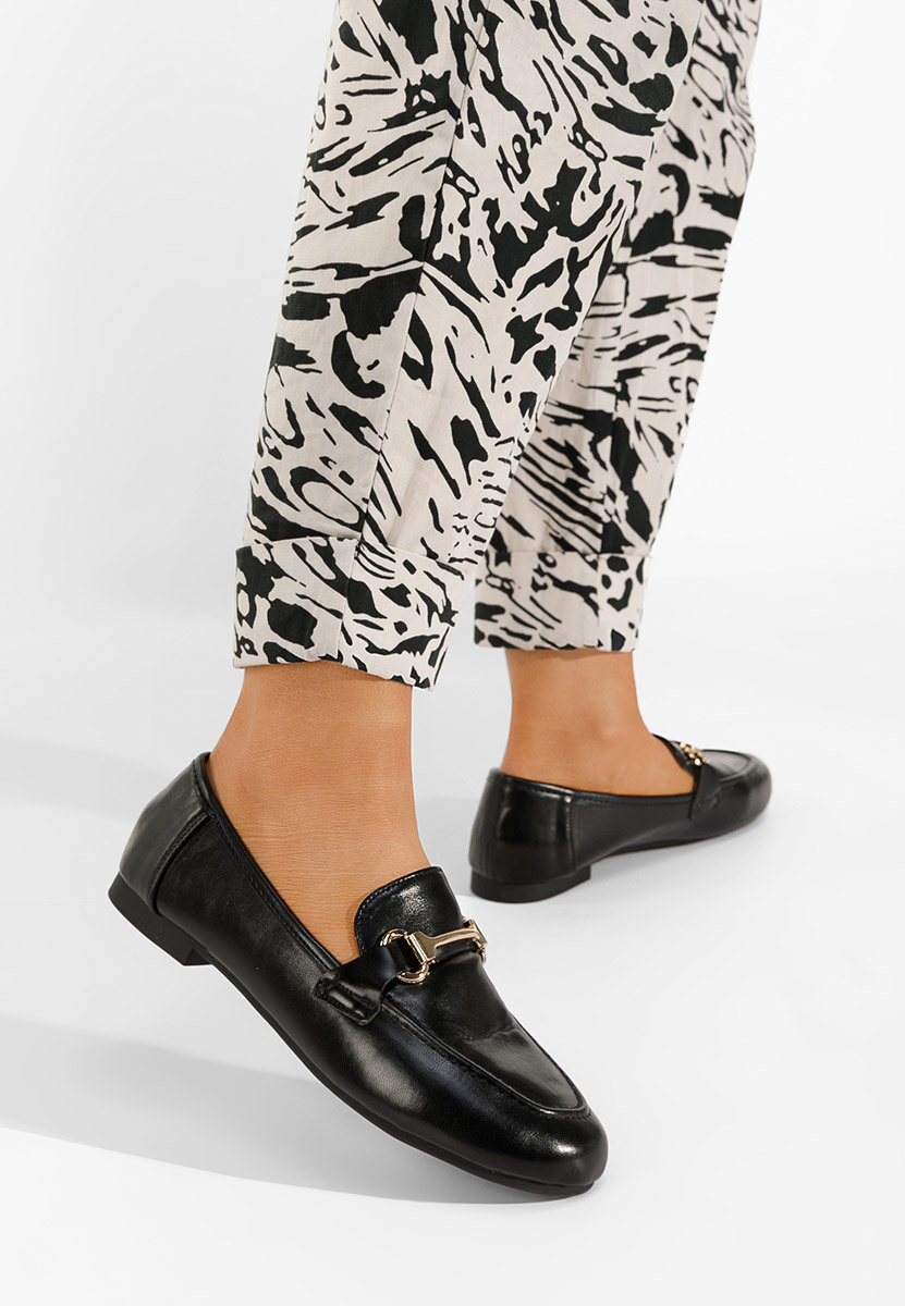 Mocassini da donna Casica nero