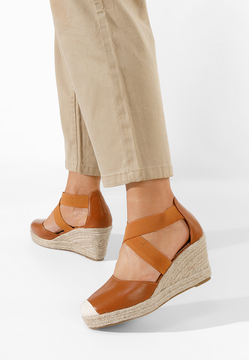 Zeppe estive Rosaria camel