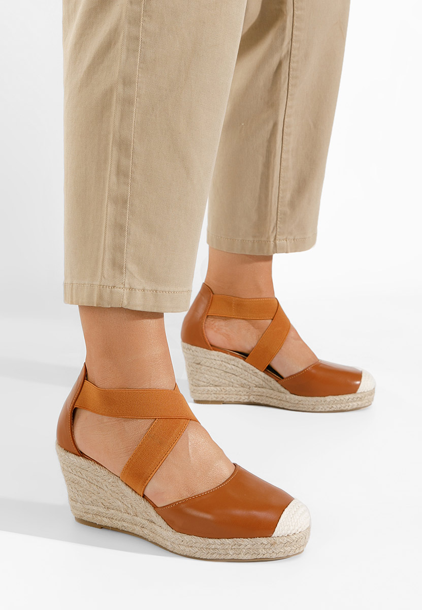 Zeppe estive Rosaria camel