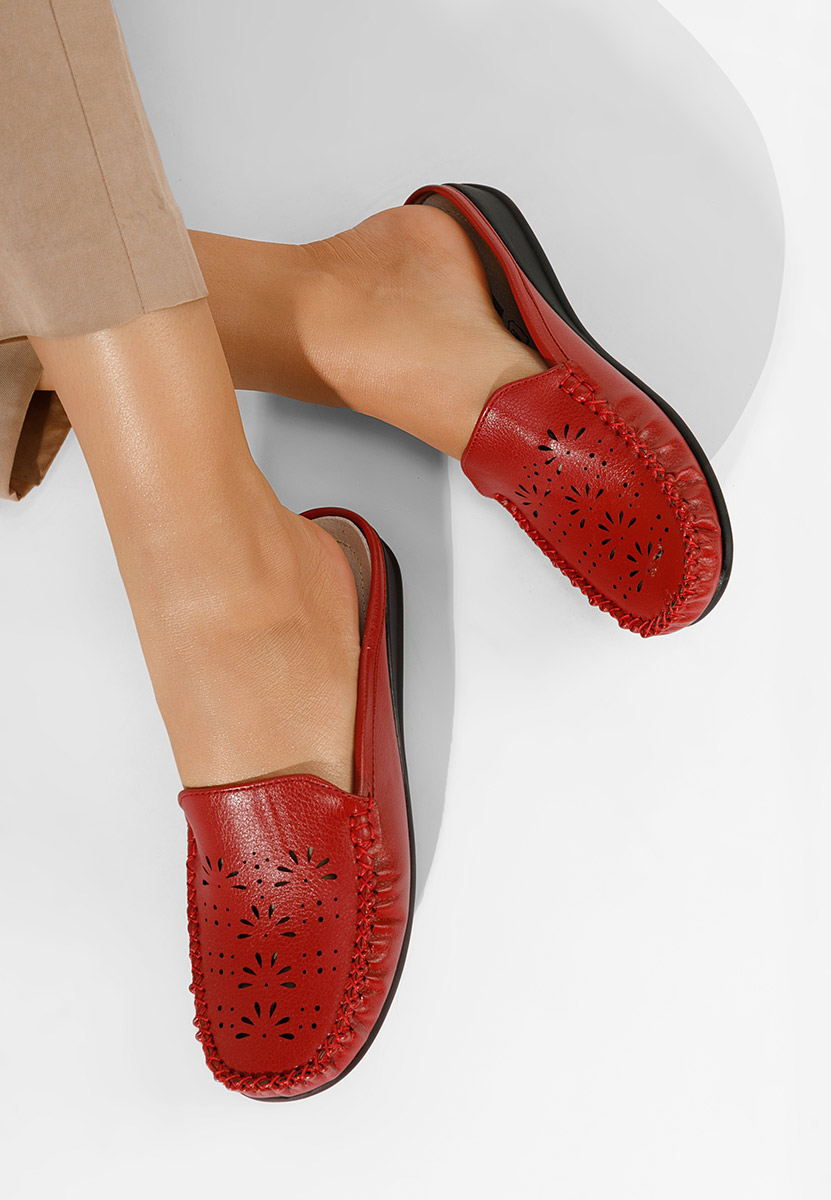 Zoccoli donna Pianura Rosso