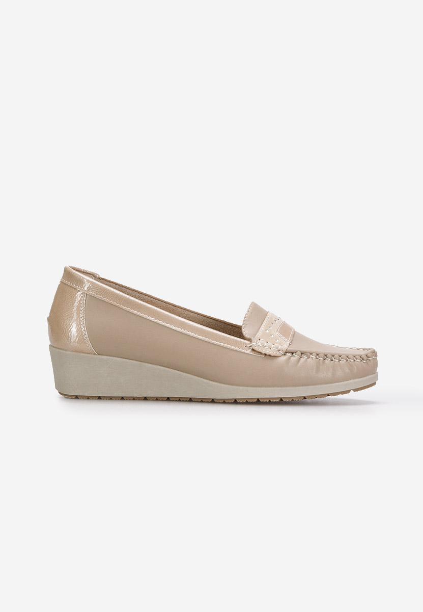 Mocassini da donna Elouise Beige