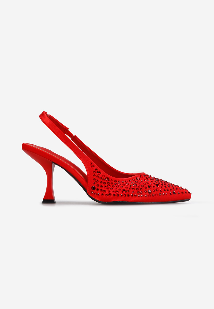 Décolleté Slingback Fyra Rosso