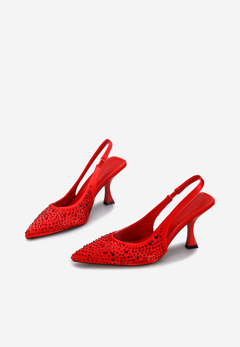 Décolleté Slingback Fyra Rosso