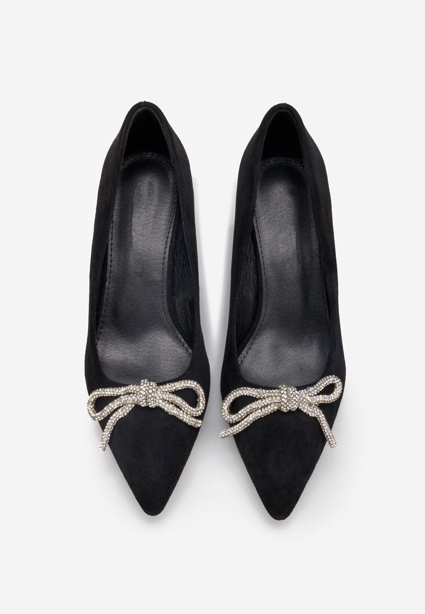 Décolleté tacco medio Abigale V2 nero