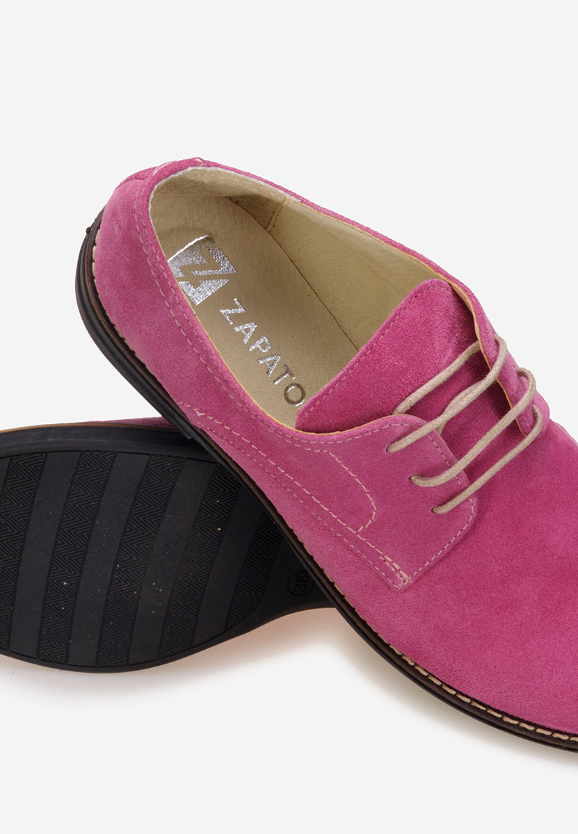 Scarpe derby pelle Otivera V2 fucsia