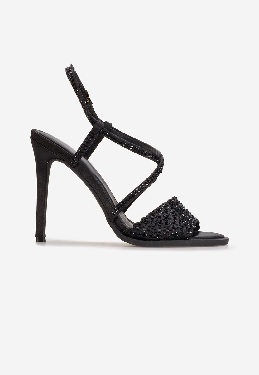 Sandali con tacco a spillo Kemyra nero