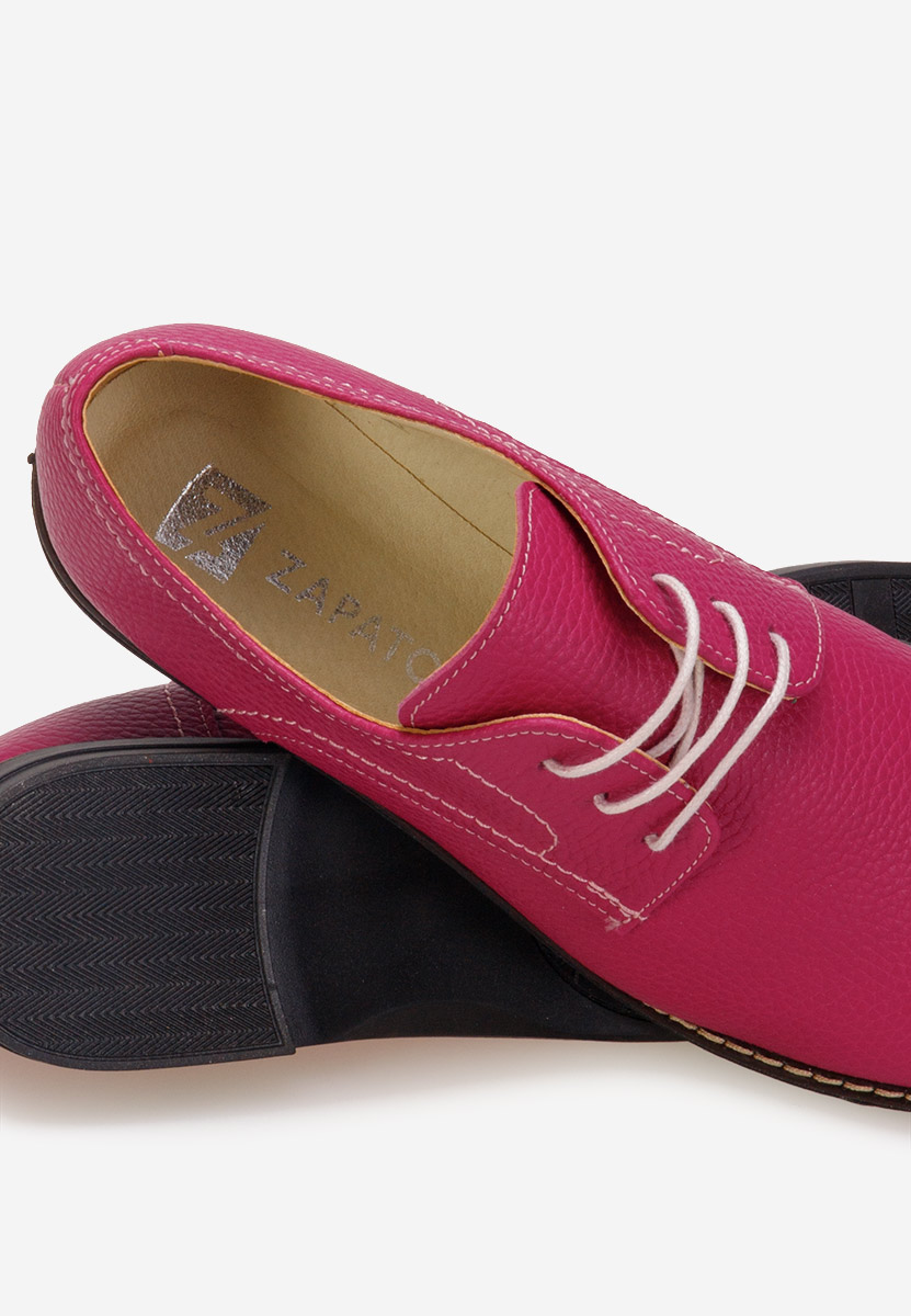 Scarpe derby pelle Otivera fucsia