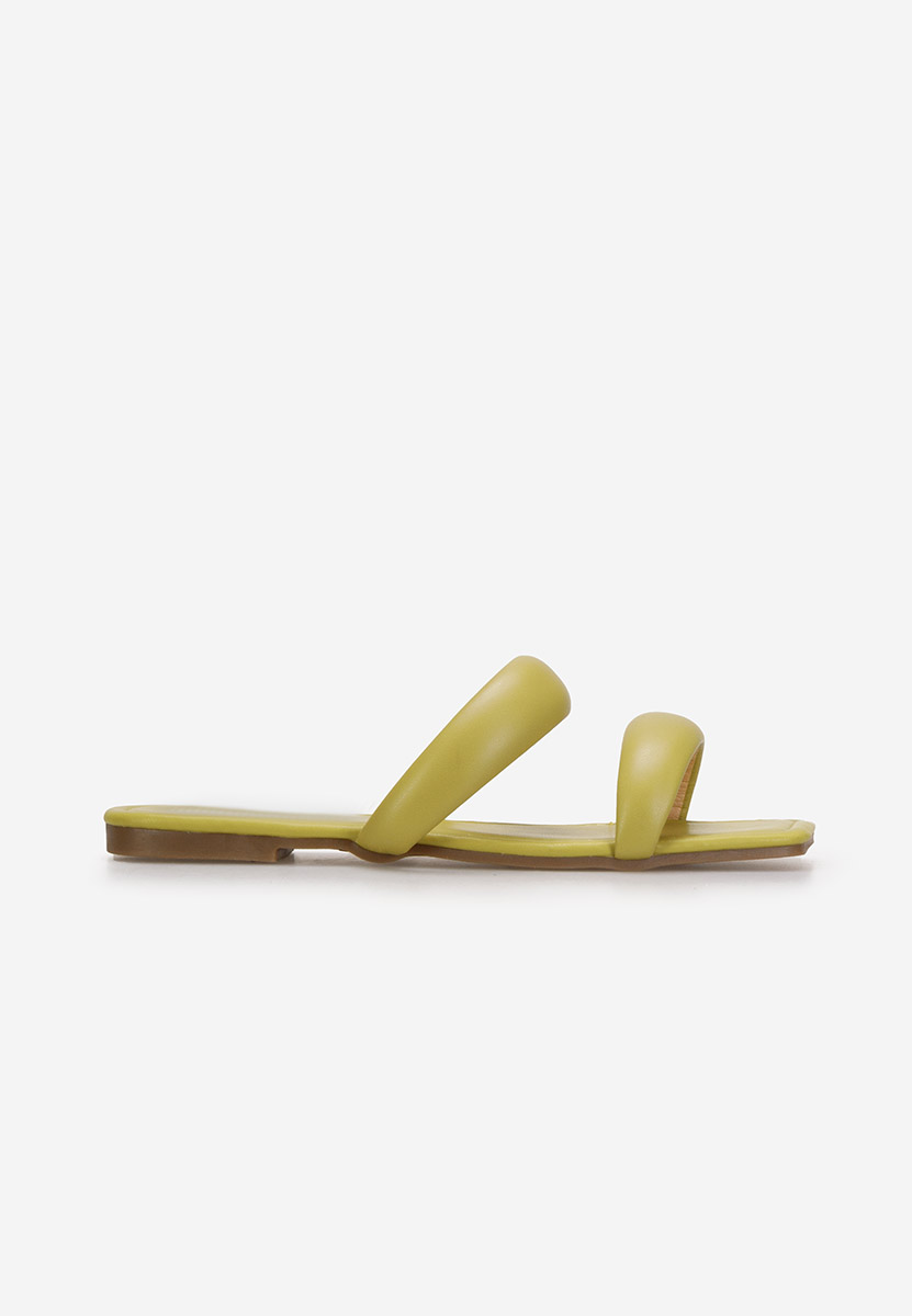 Pantofole senza tacco Aymani Lime