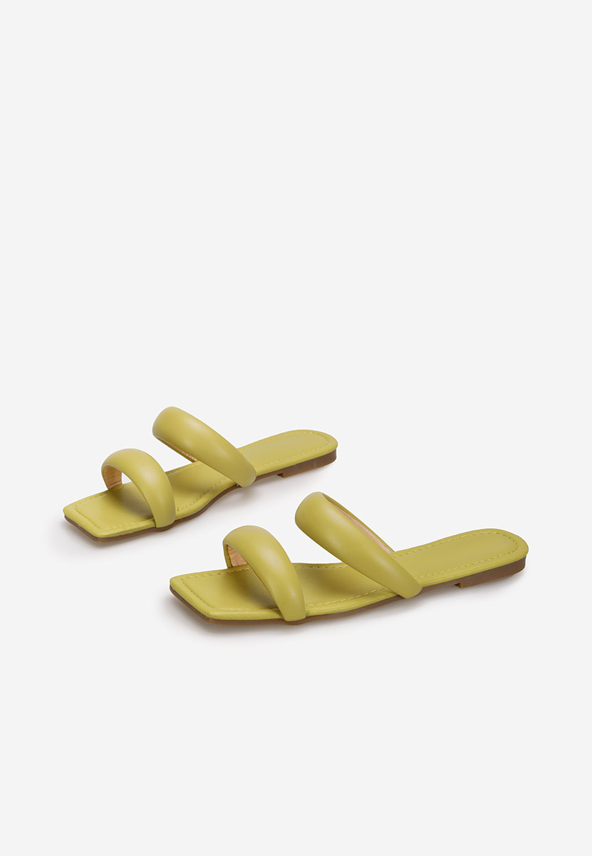 Pantofole senza tacco Aymani Lime