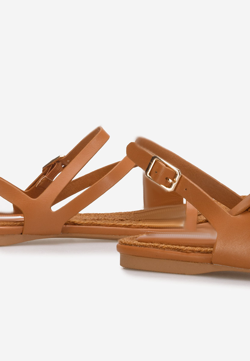 Sandali bassi Sresa Camel