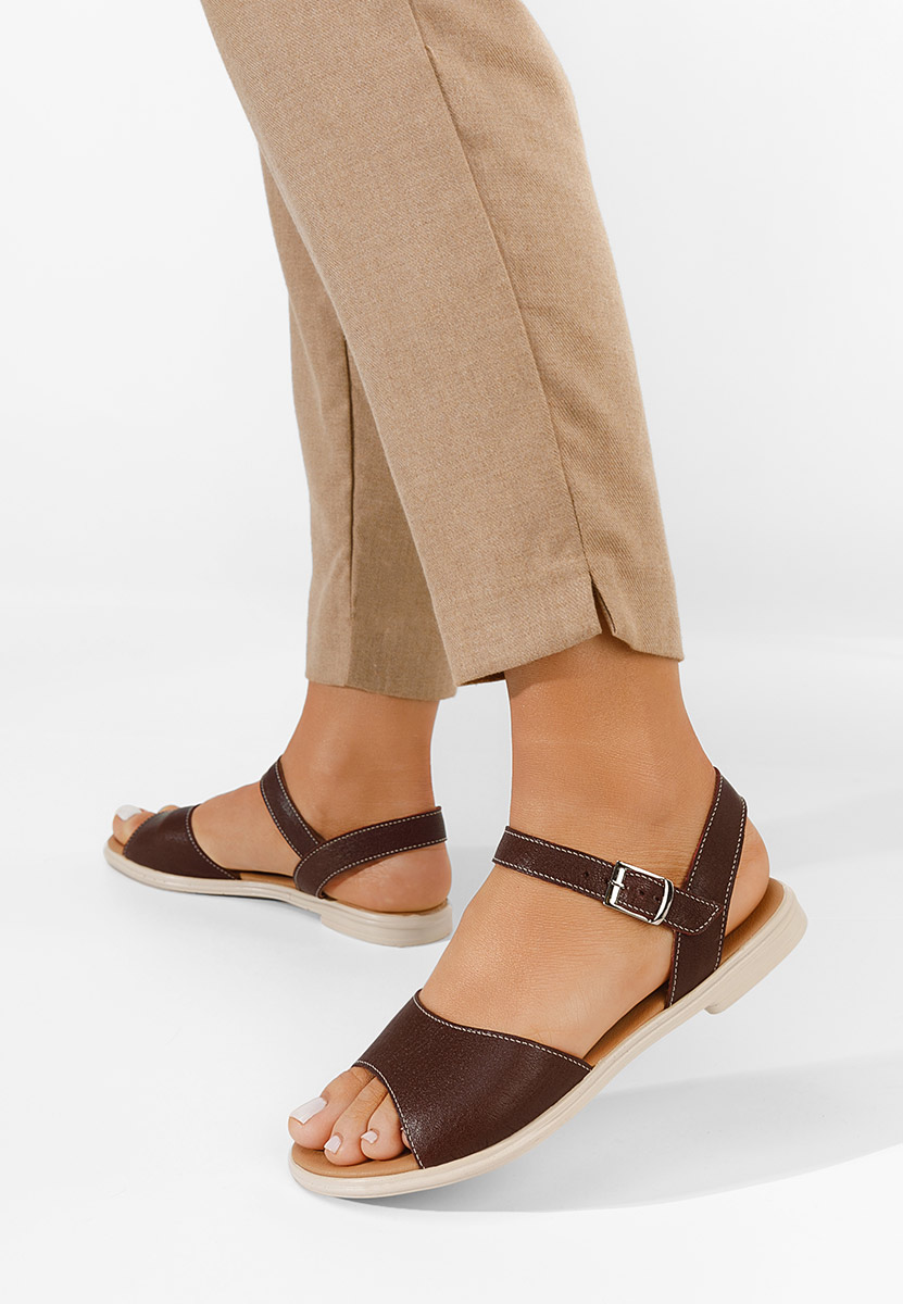 Sandali bassi Viadana granata