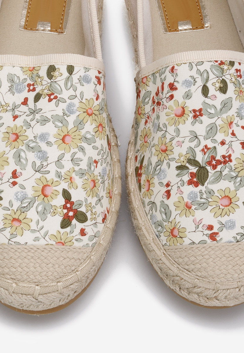 Vul Ladi Espadrillas Bambina Beige | Taglia 26 | Tessuto E Suola Gomma | Made In Spain - Foto 5