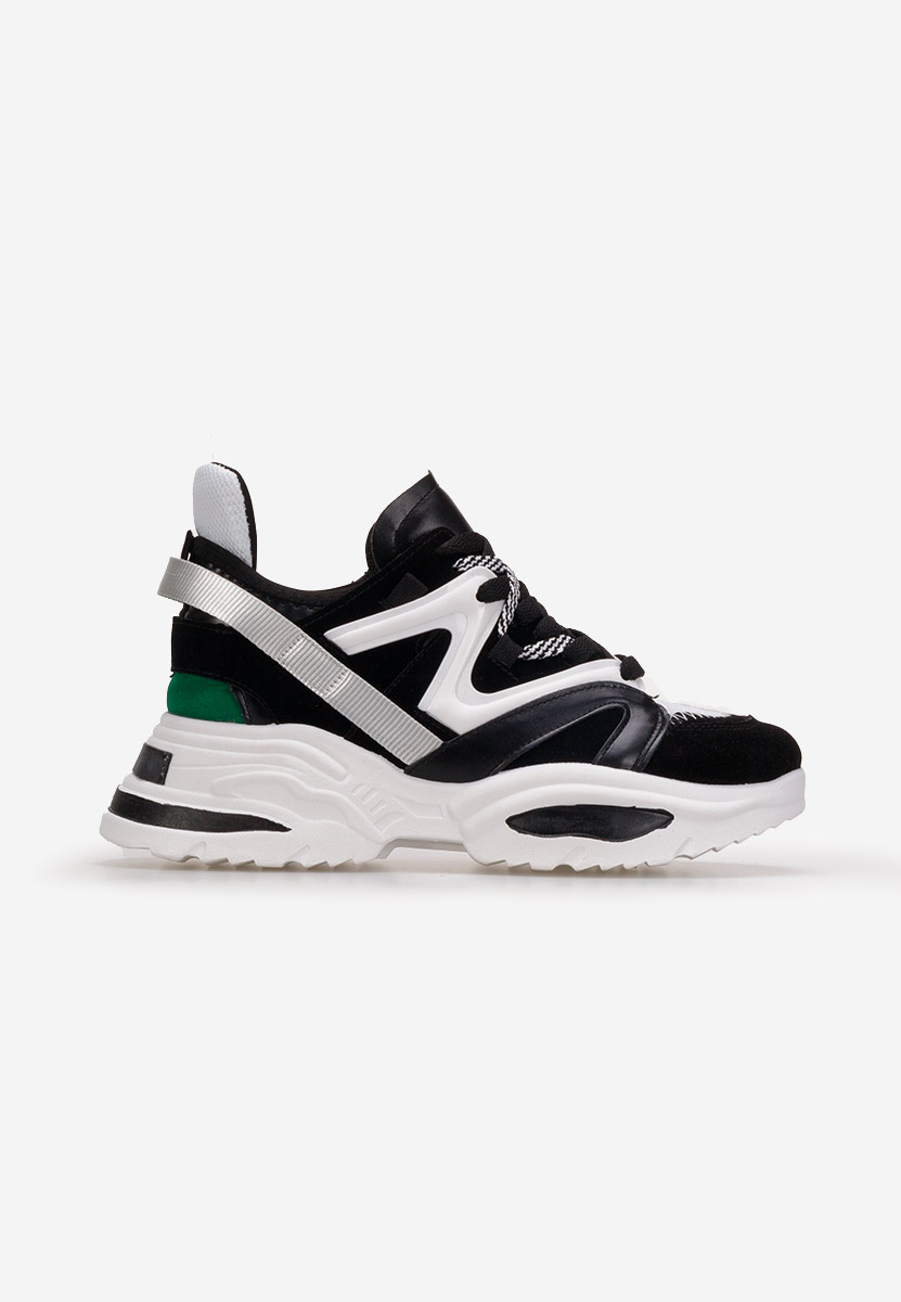 Sneakers donna nero Knower