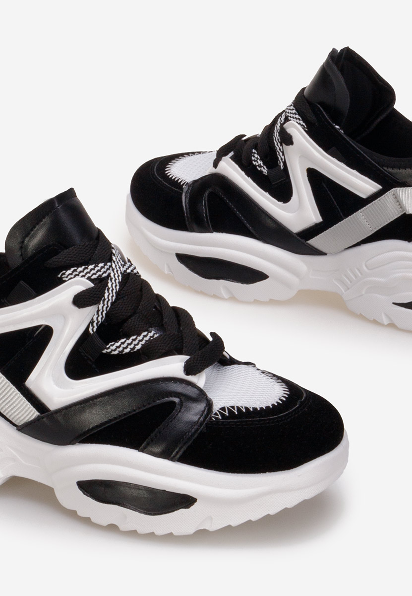 Sneakers donna nero Knower