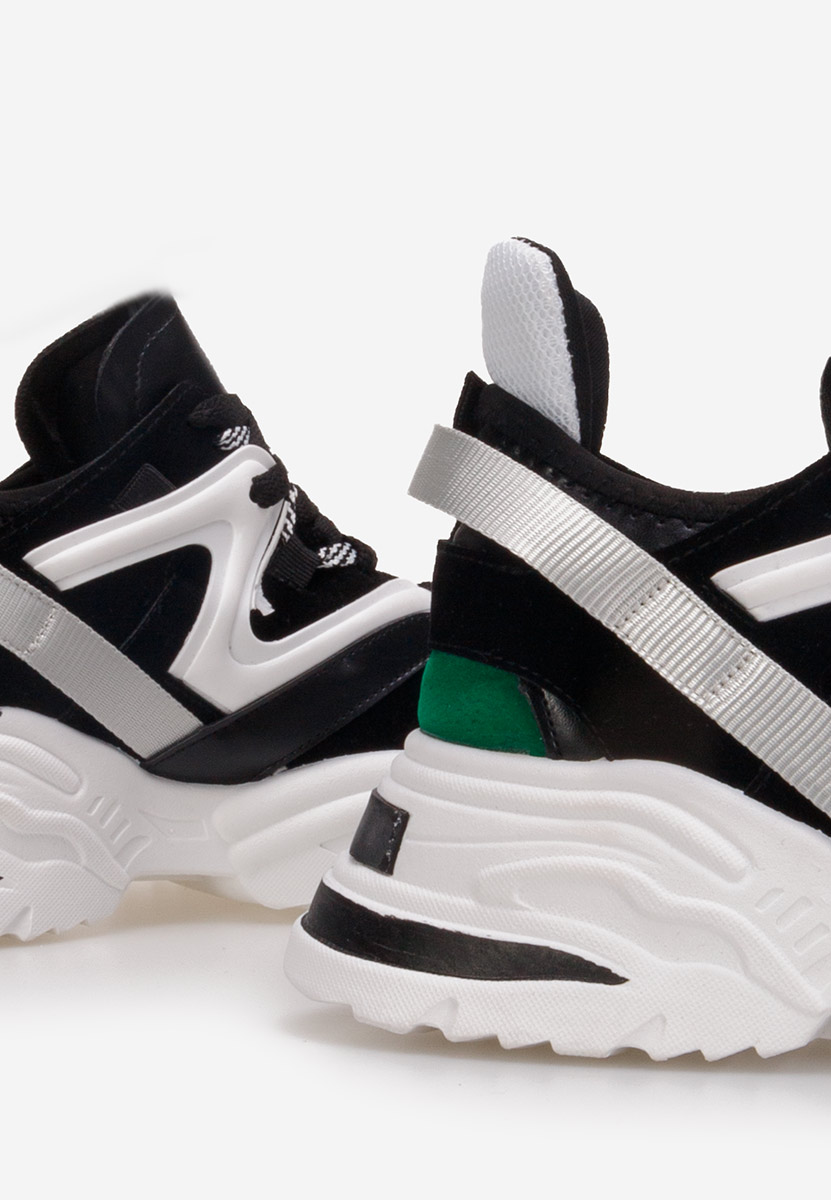 Sneakers donna nero Knower