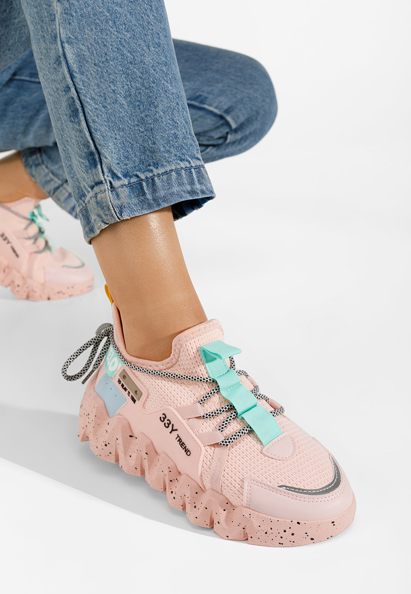 Sneakers donna Caledonia rosa