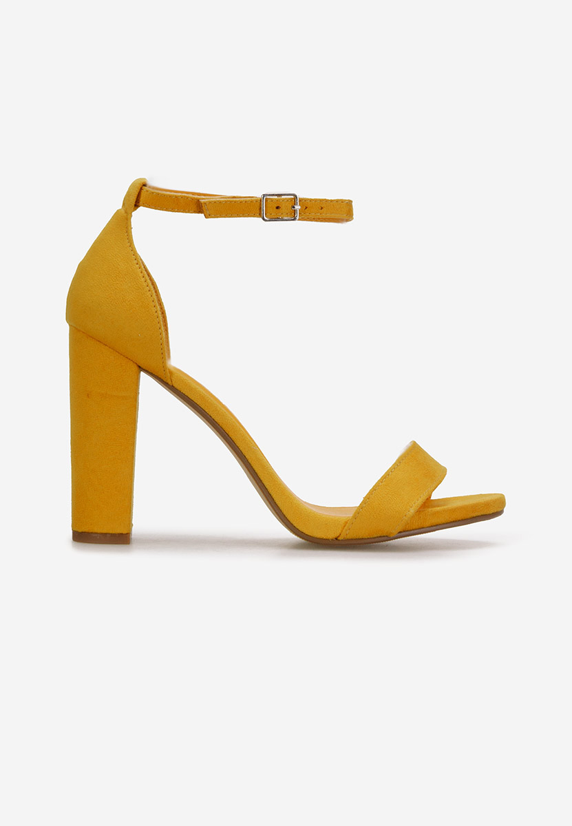 Sandali con tacco largo Palea Gialle