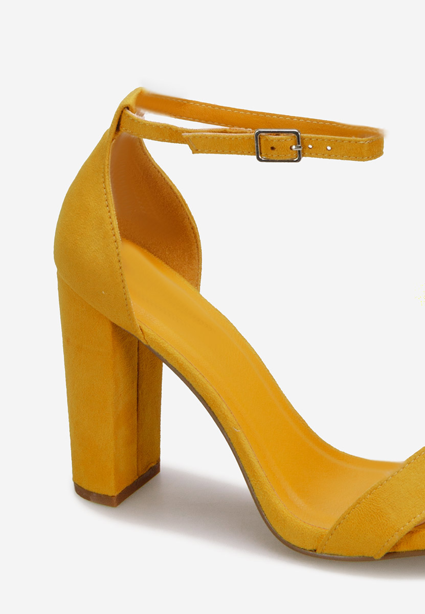 Sandali con tacco largo Palea Gialle