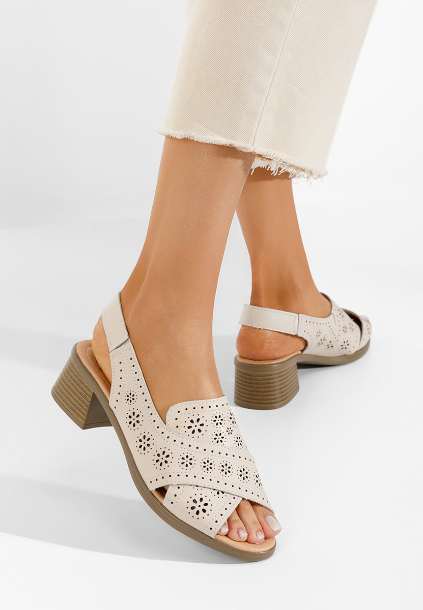 Sandali cuoio Lisiana beige