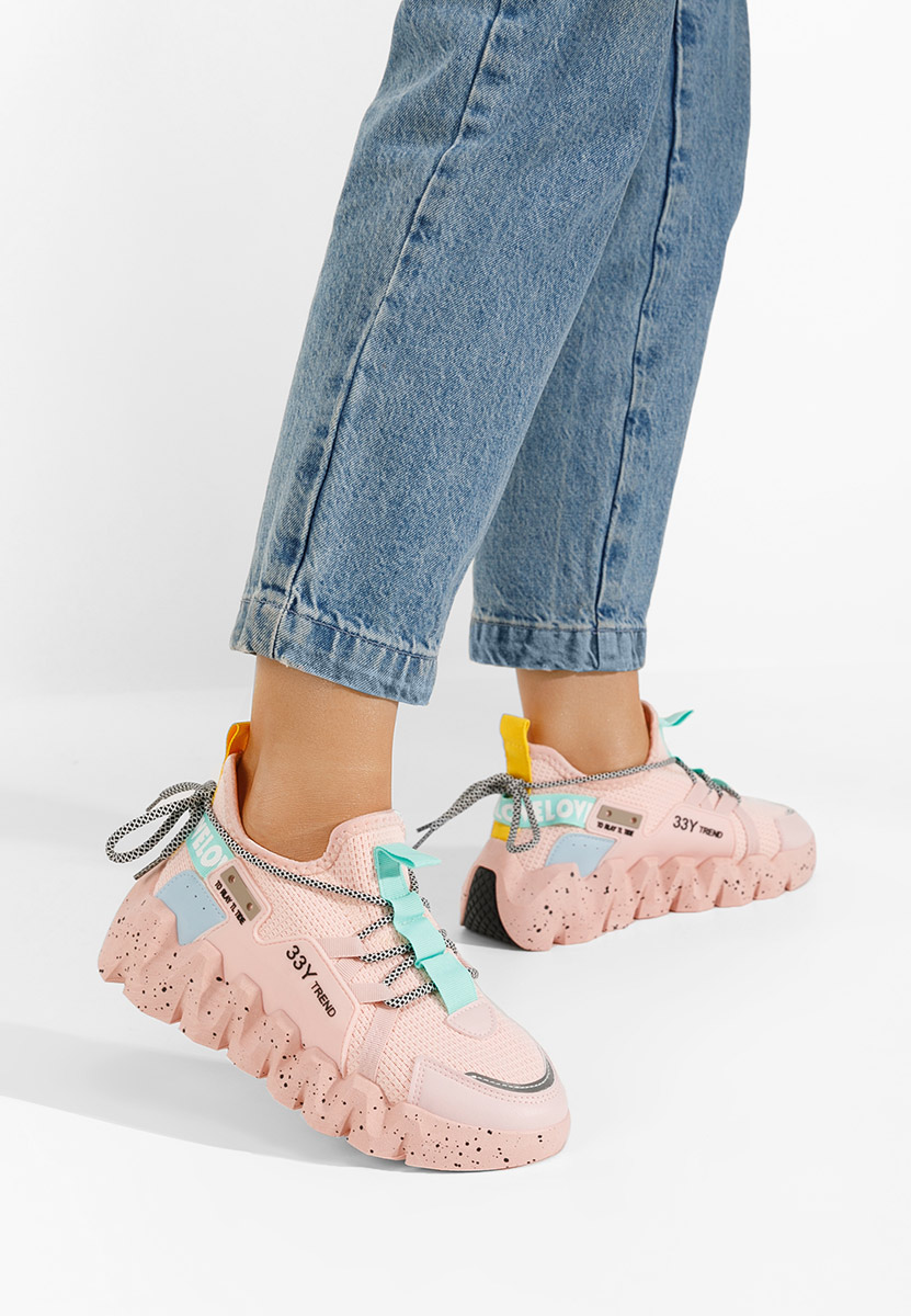 Sneakers donna Caledonia rosa
