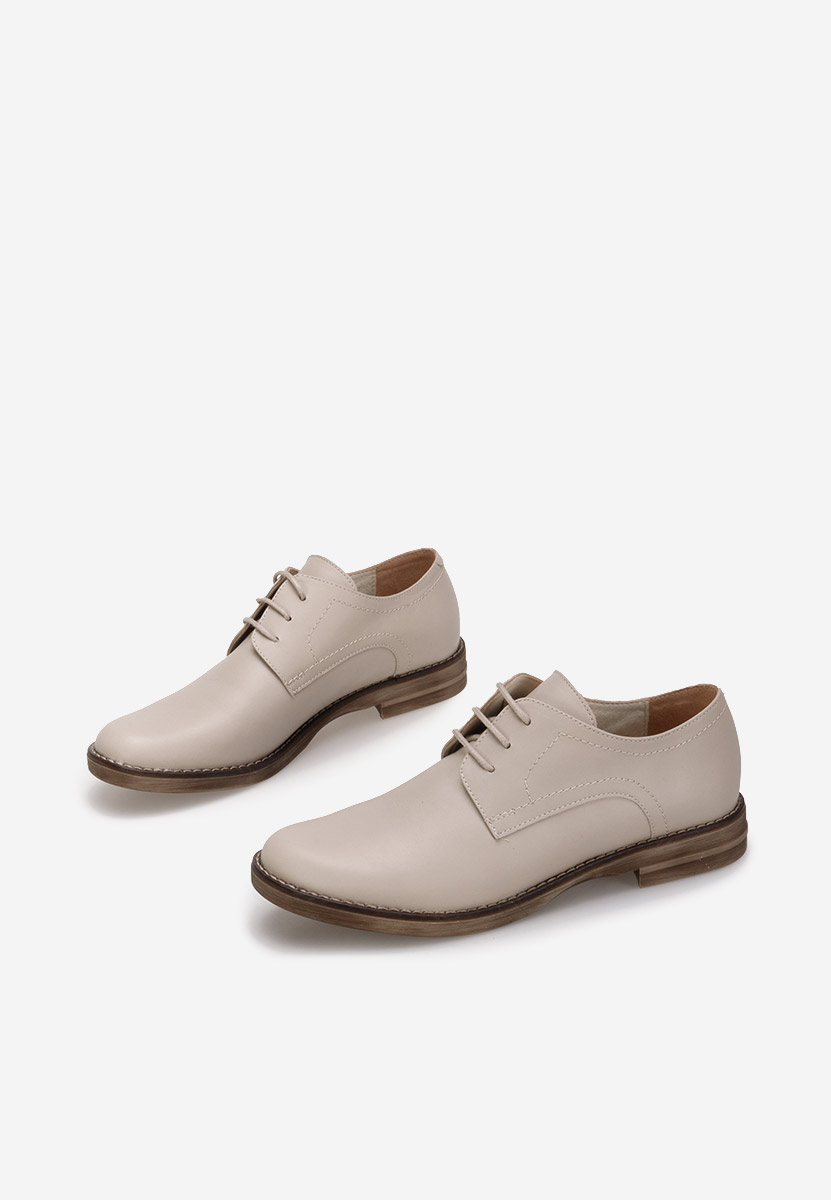 Scarpe derby pelle Otivera beige