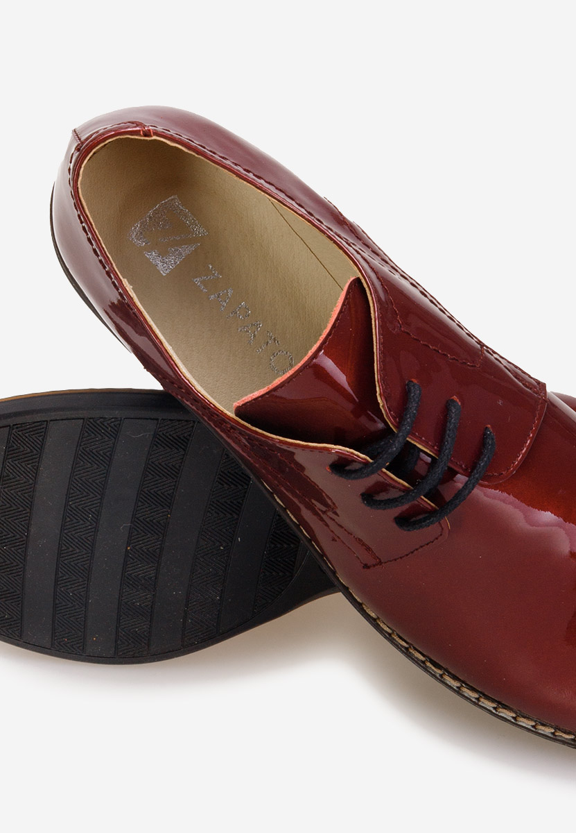 Scarpe derby pelle Otivera V3 granata