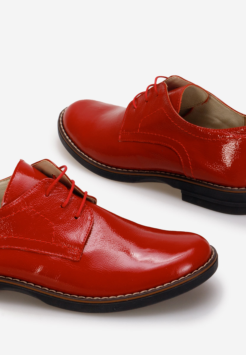 Scarpe derby pelle Otivera V3 rosso