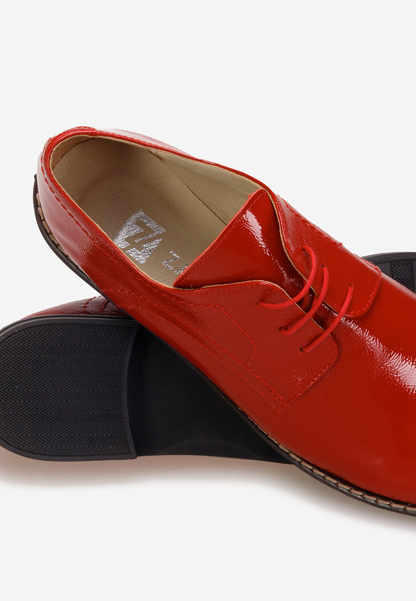 Scarpe derby pelle Otivera V3 rosso