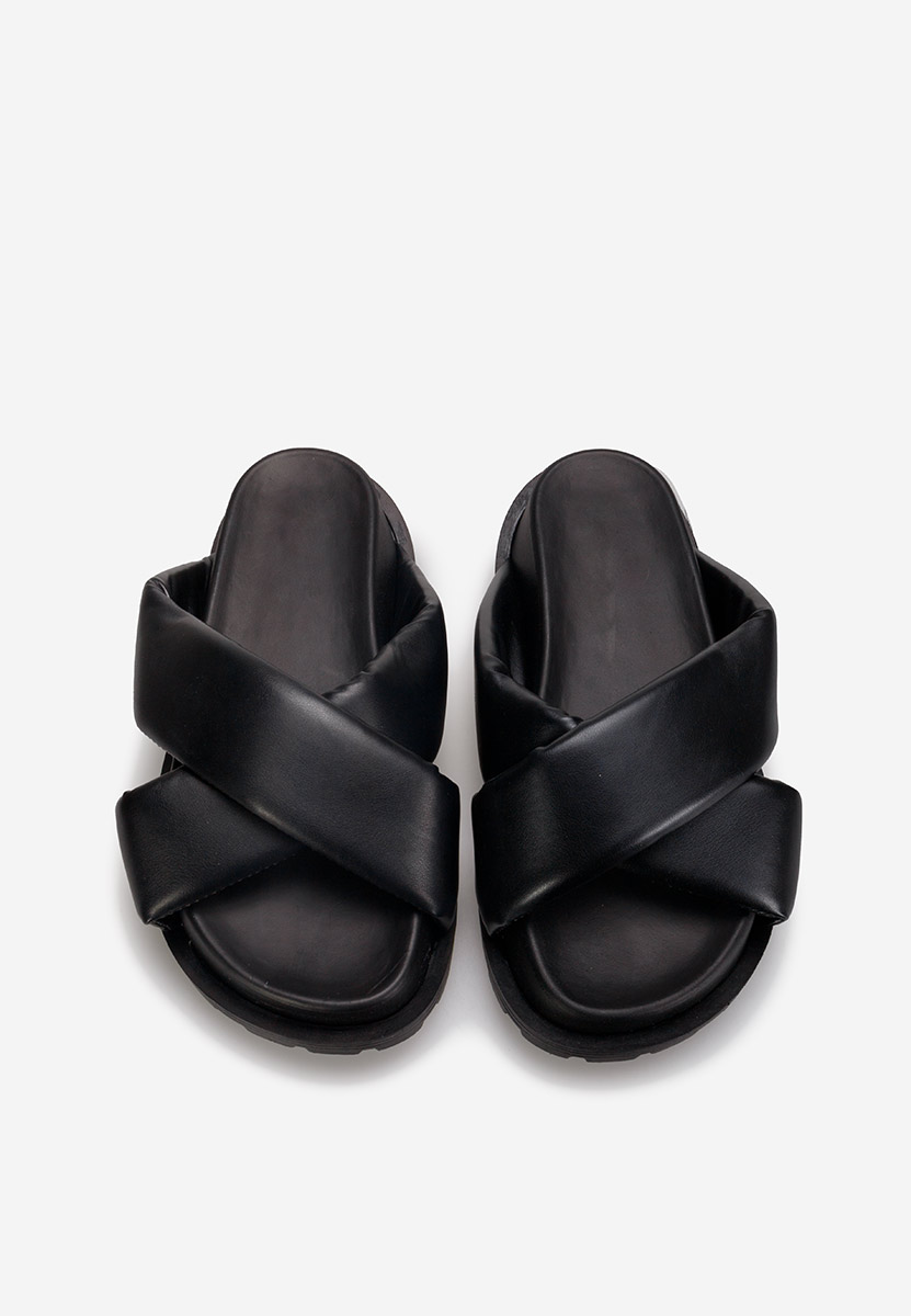 Ciabatte platform Ariola nero