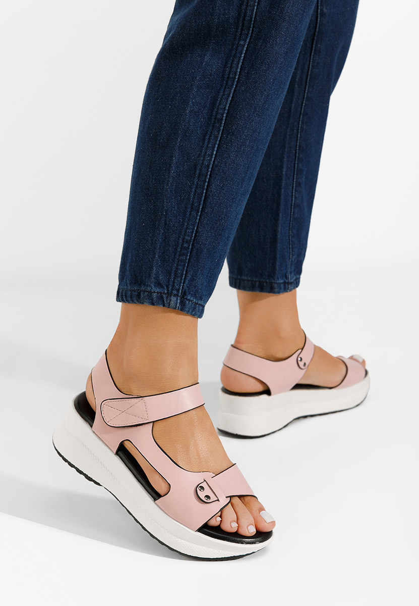 Sandali platform Blueberry rosa Sandali platform Blueberry rosa
