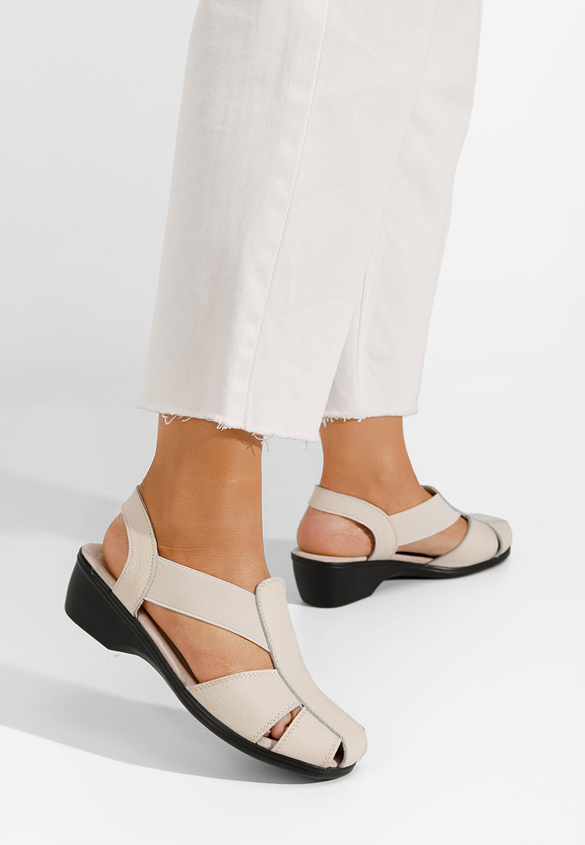 Sandali cuoio Melona V4 beige