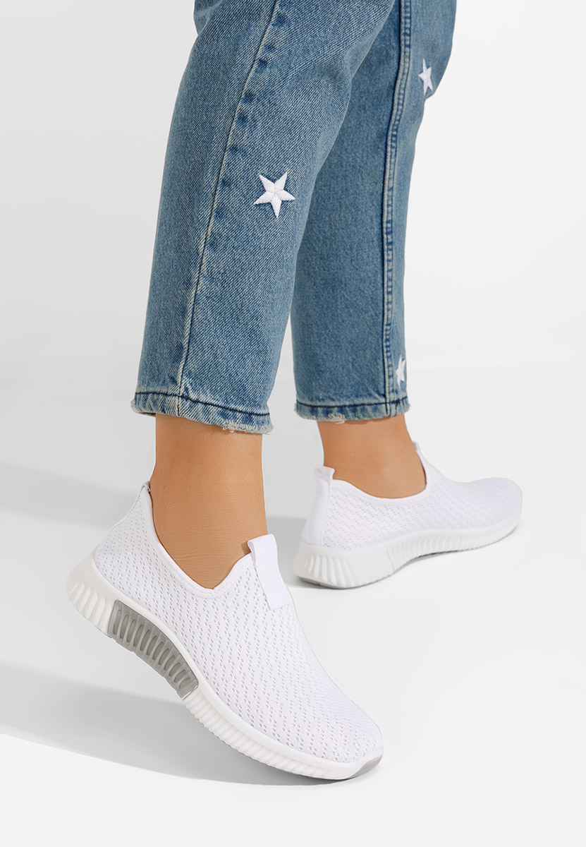 Scarpe da ginnastic Slip-On Tenara Bianchi