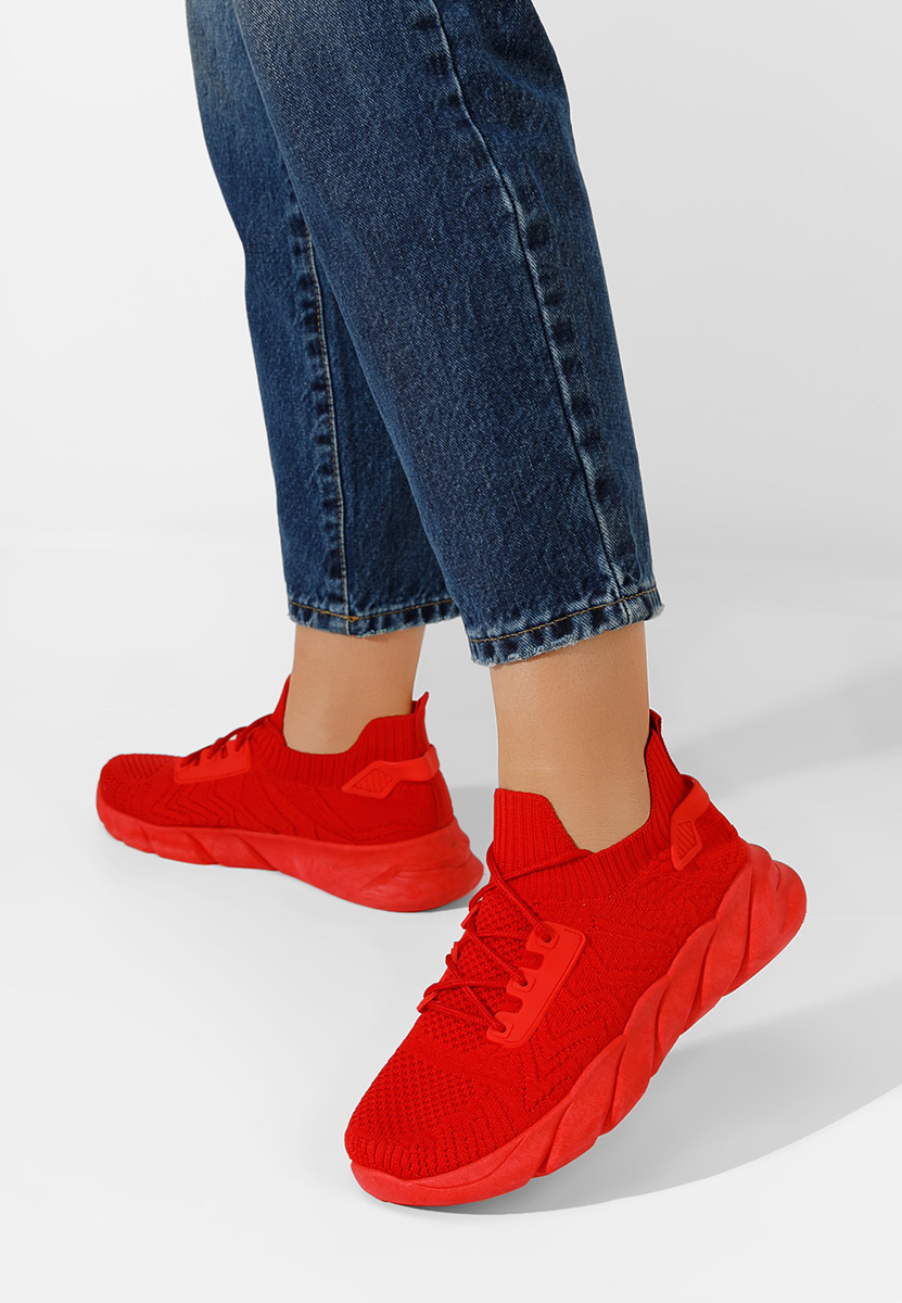 Sneakers donna Lydia rosso