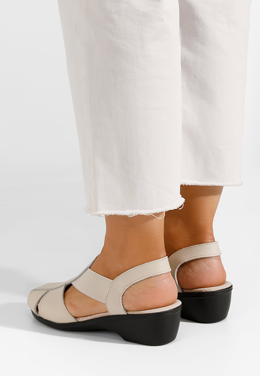 Sandali cuoio Melona V4 beige
