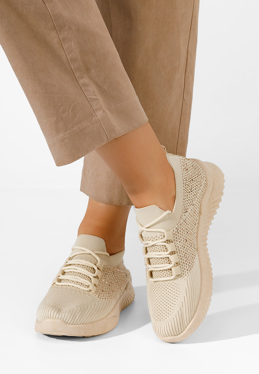 Scarpe sportive donna Ivaria Beige