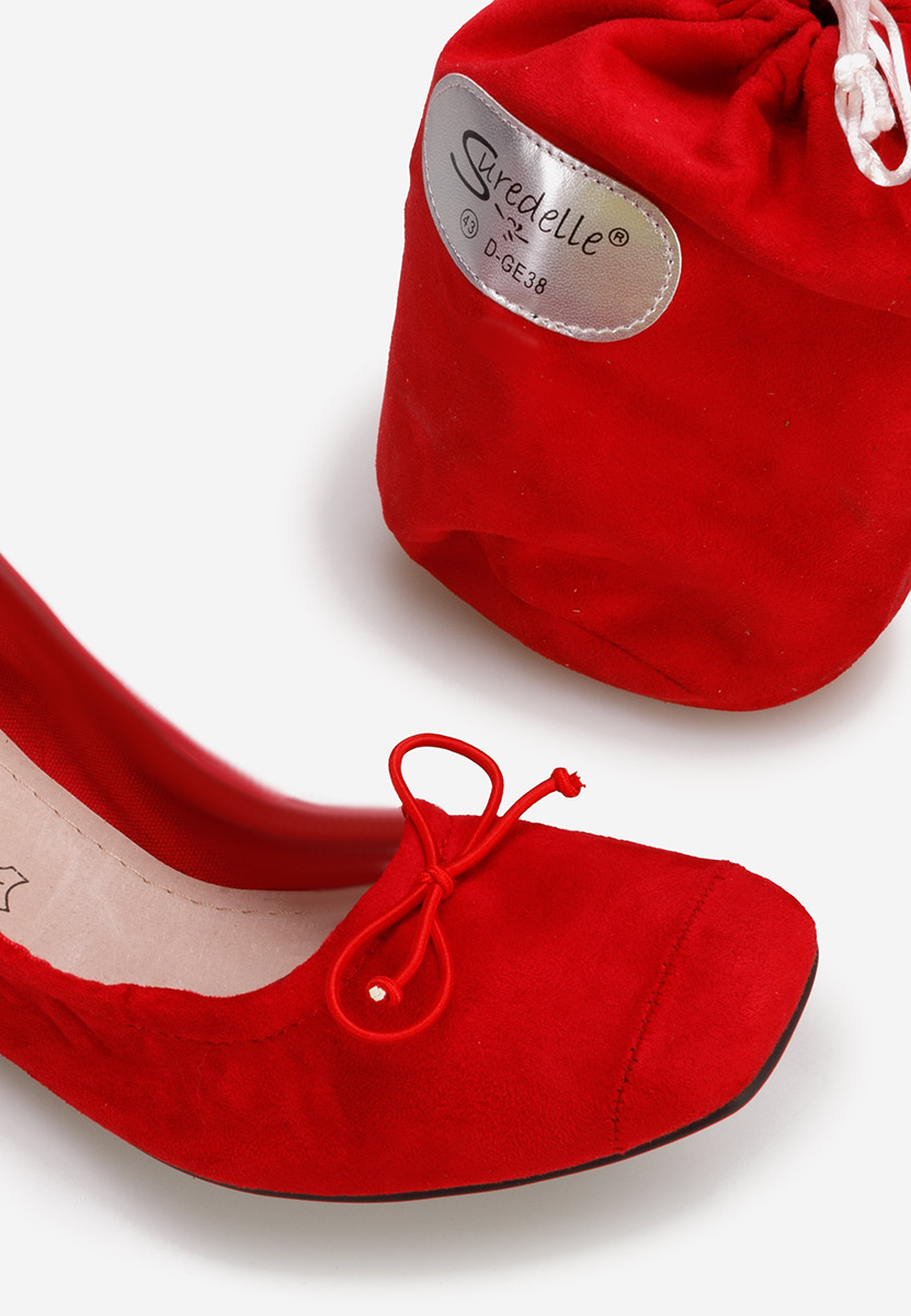 Ballerine Amania rosso